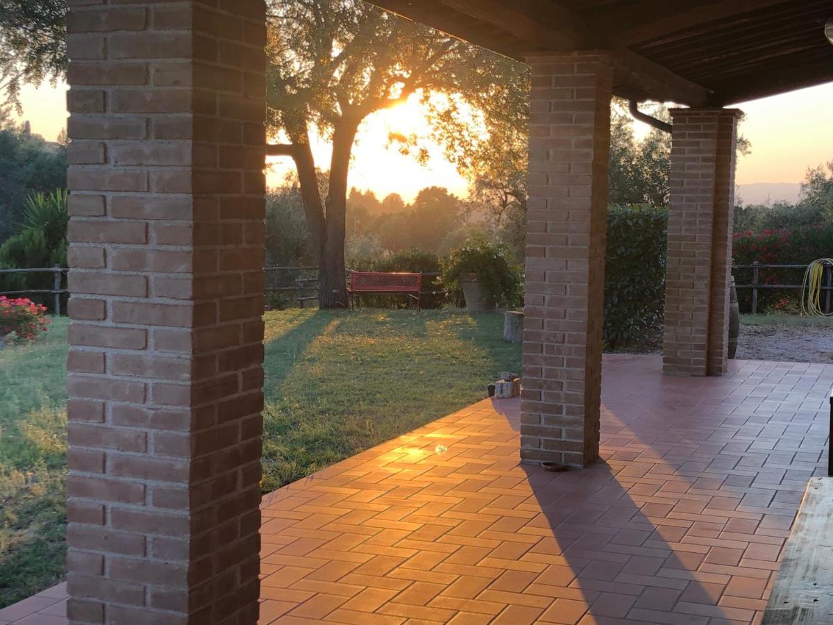 Agriturismo Il Saragiolo Villa มอนเตเมราโน ภายนอก รูปภาพ