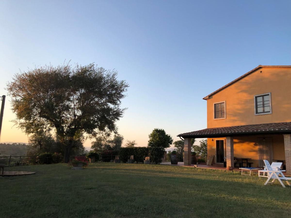 Agriturismo Il Saragiolo Villa มอนเตเมราโน ภายนอก รูปภาพ